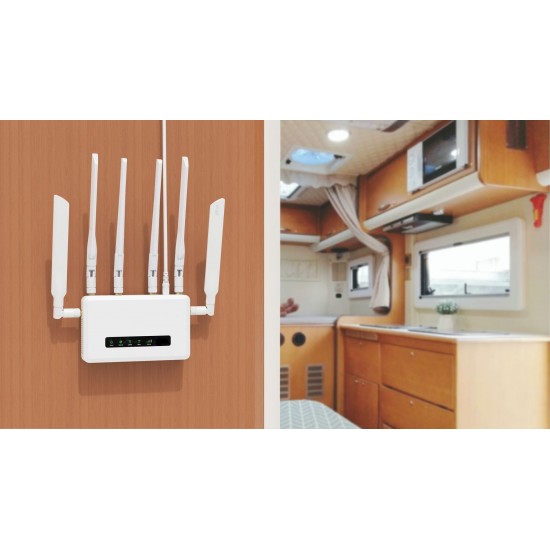 Epic AX3000 LTE/5G WiFi 6 Dual SIM Router